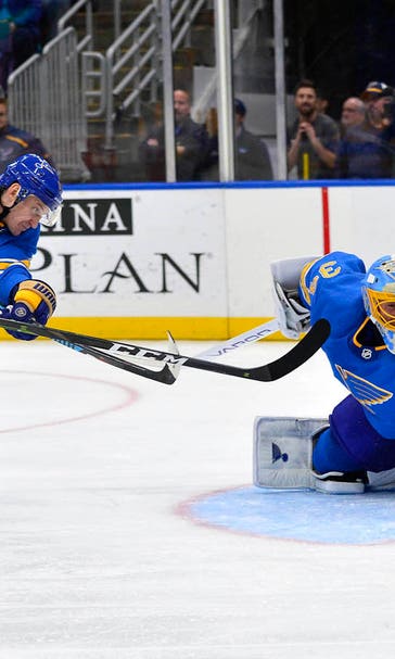 Blues outshot 45-16 in 5-1 loss to Wild